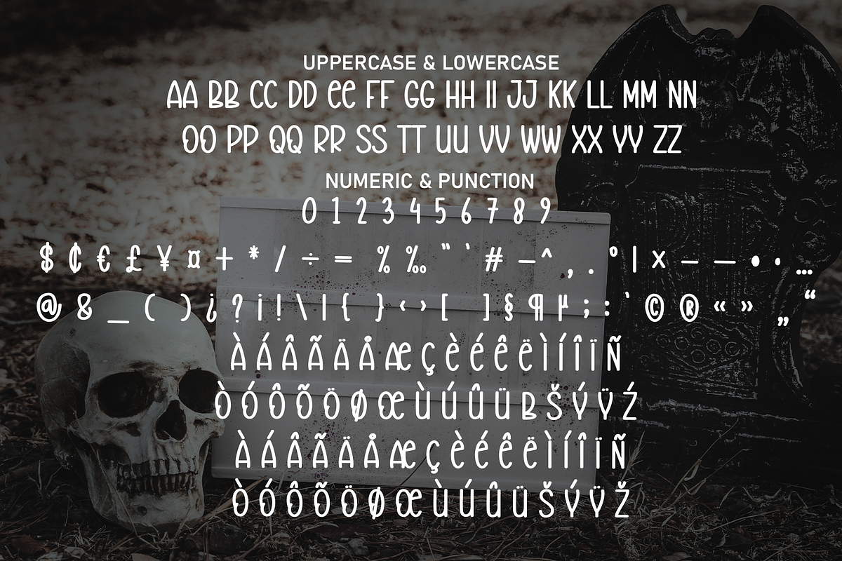 Vibees Spooky | Script Font, a Script Font by Scratchones (Photo 7 of 8)