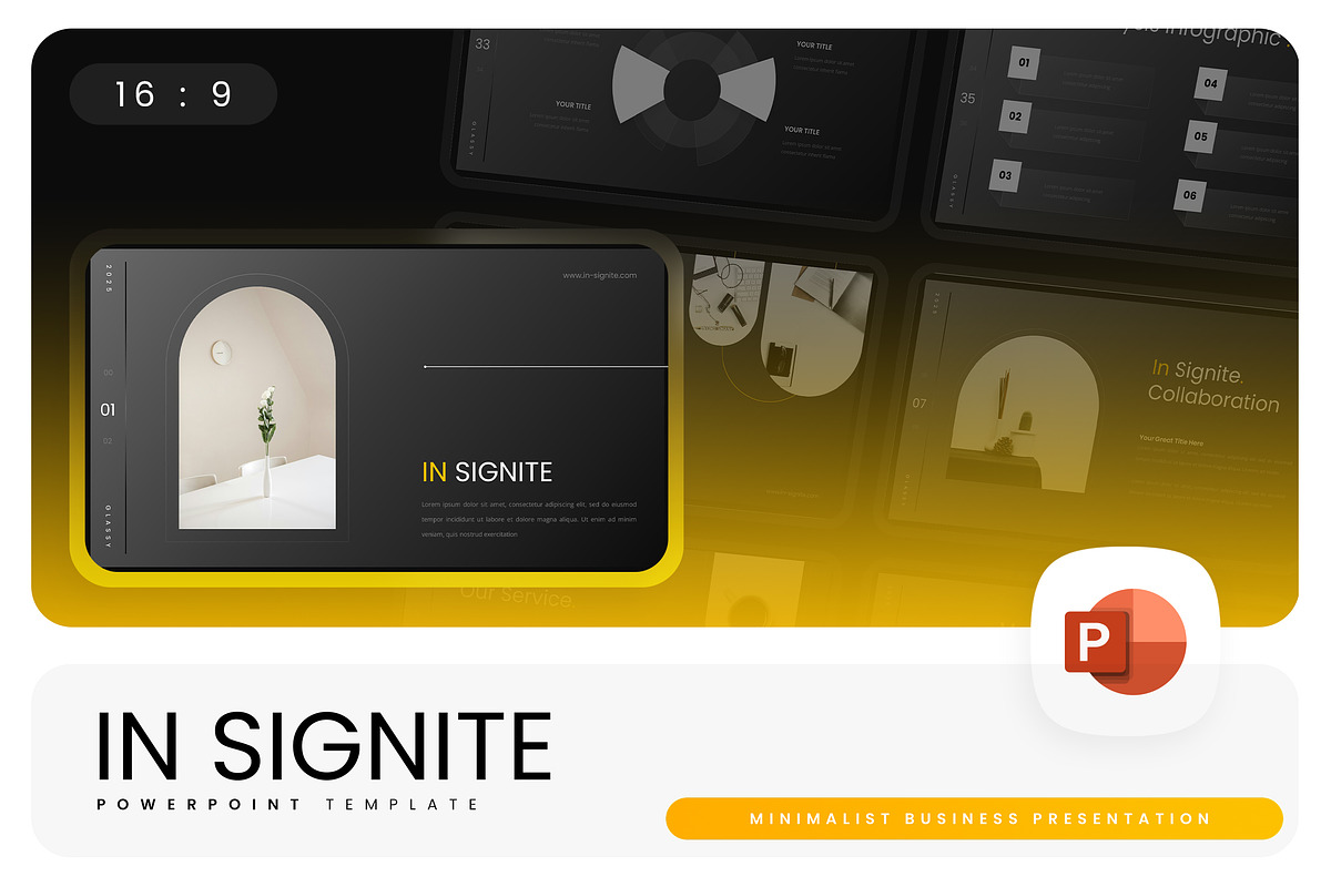 In Signite – Minimalist PowerPoint, a Presentation Template by Ermedia Studio (Photo 1 of 8)
