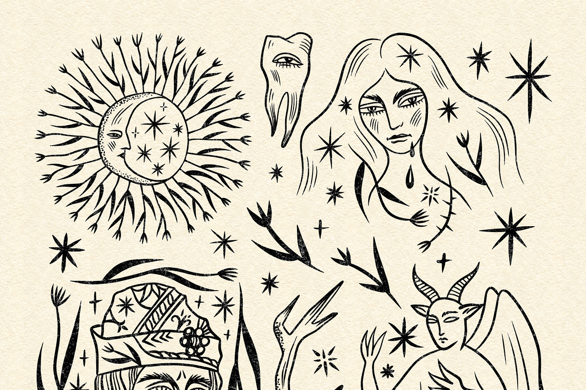 Dracula Bundle, an Object Illustration by Annie Konst (Photo 2 of 18)