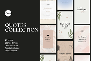 Minimal Instagram Quotes Collection
