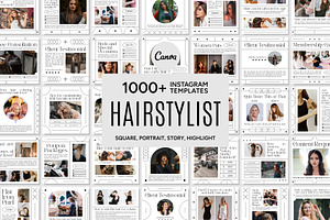 Hairstylist Canva Template