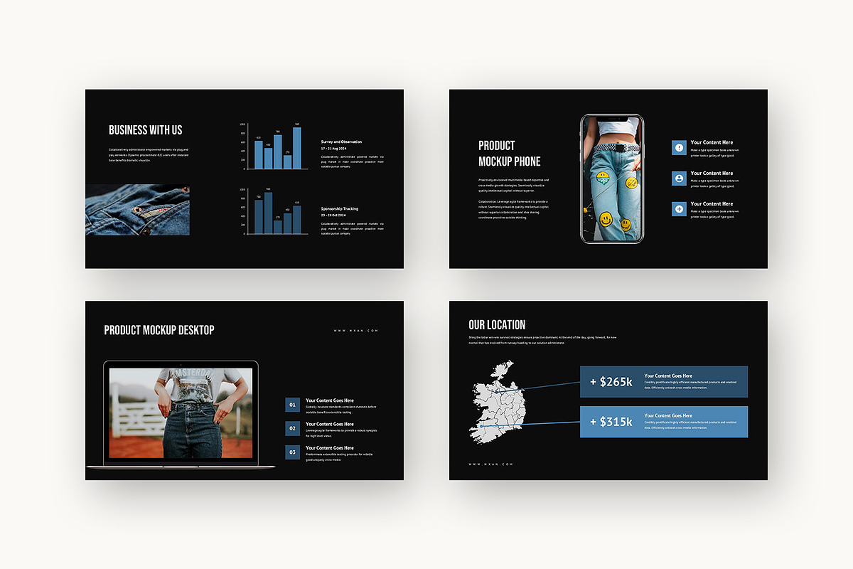 Hxan : Casual Wear Powerpoint, a Presentation Template by Punkl Camp (Photo 13 of 16)