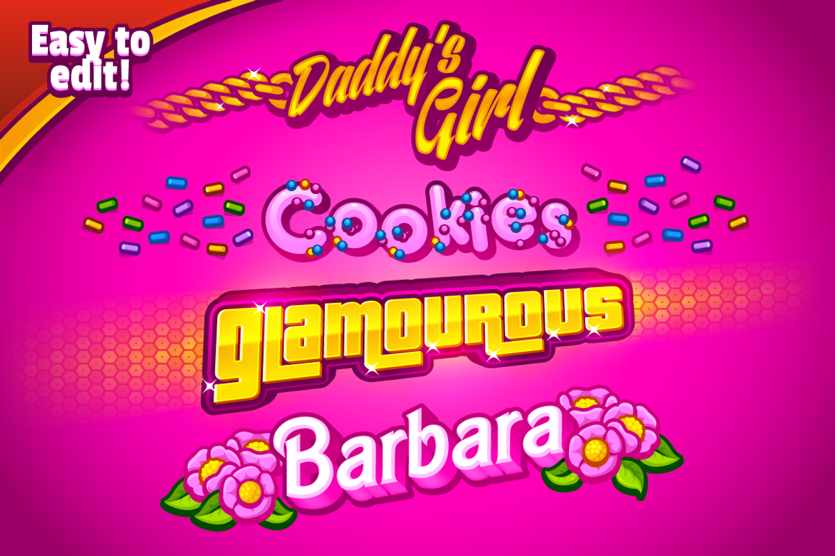 Cartoon Graphic Styles and Logo Kit, a Layer Style Add-On by Vectricity Designs (Photo 3 of 10)