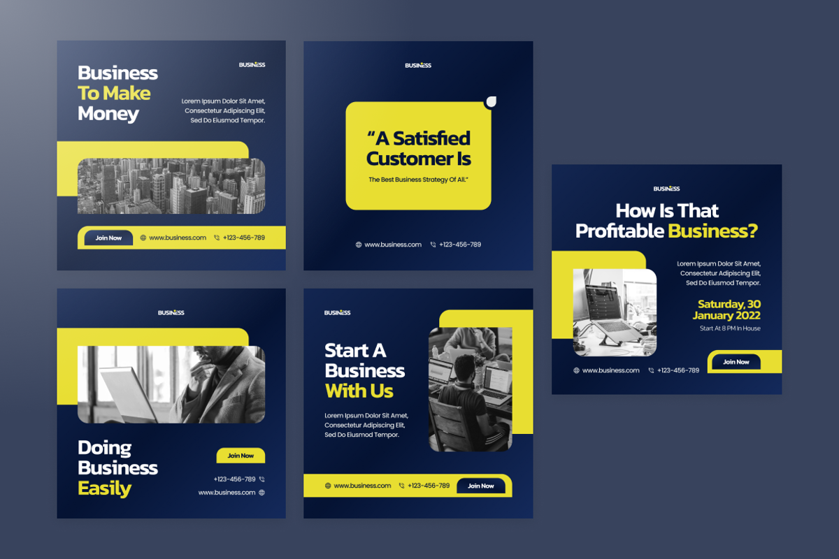 Business - Company Instagram Post, a Social Media Template by artism_design (Photo 4 of 4)