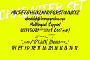 Skullthrone - Brush Font, a Handwritten Font by VASTARD STUDIO (Thumbnail 7 of 10)