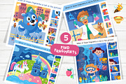 Funny Activities for Kids Book 4, an Animal Illustration by ArtyCats (Thumbnail 6 of 9)