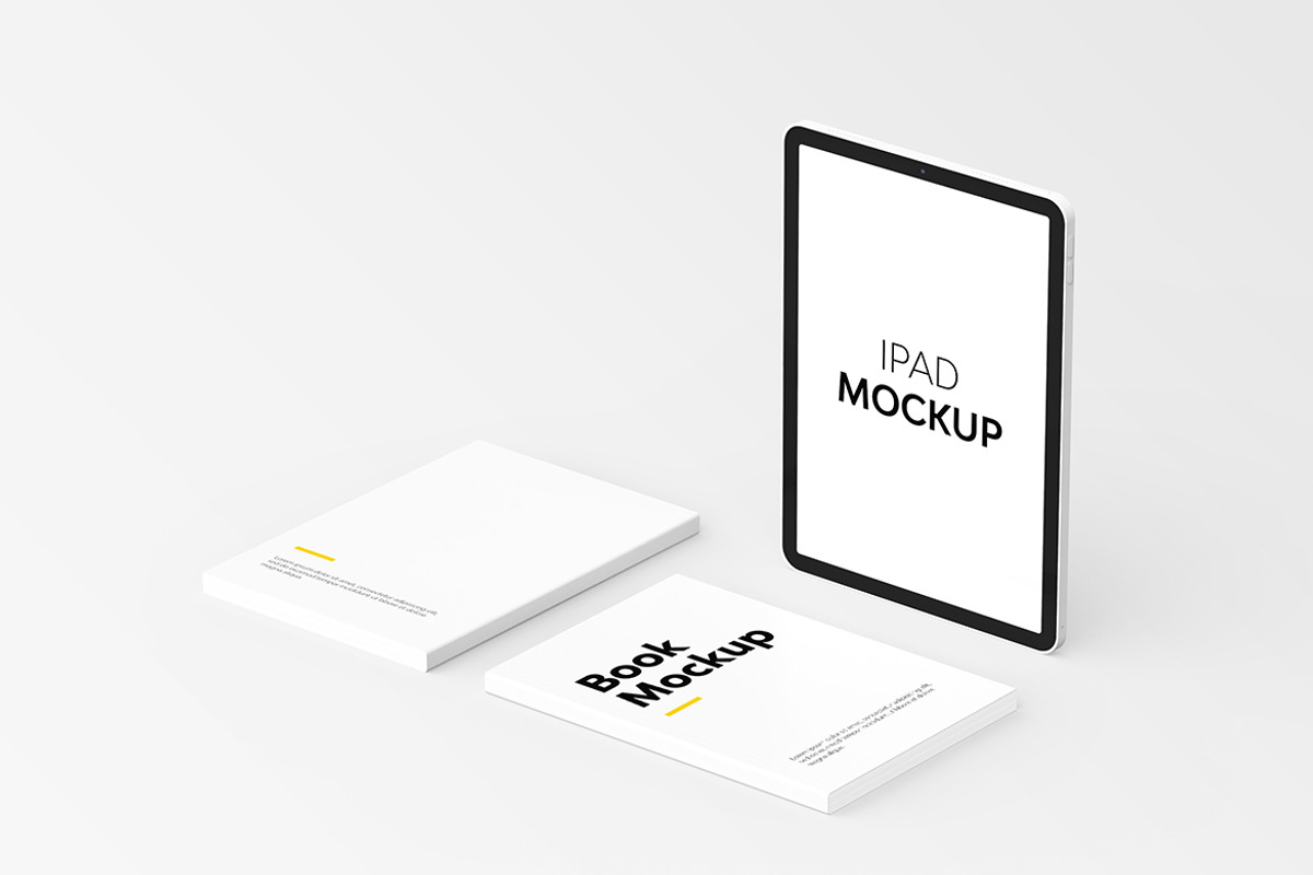 Book & iPad Mockup, an iPhone Mockup by UnicDesign (Photo 12 of 18)