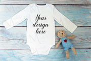 14 Bodysuit Mockup Bundle., a Print Template by MockupMarket (Thumbnail 14 of 15)