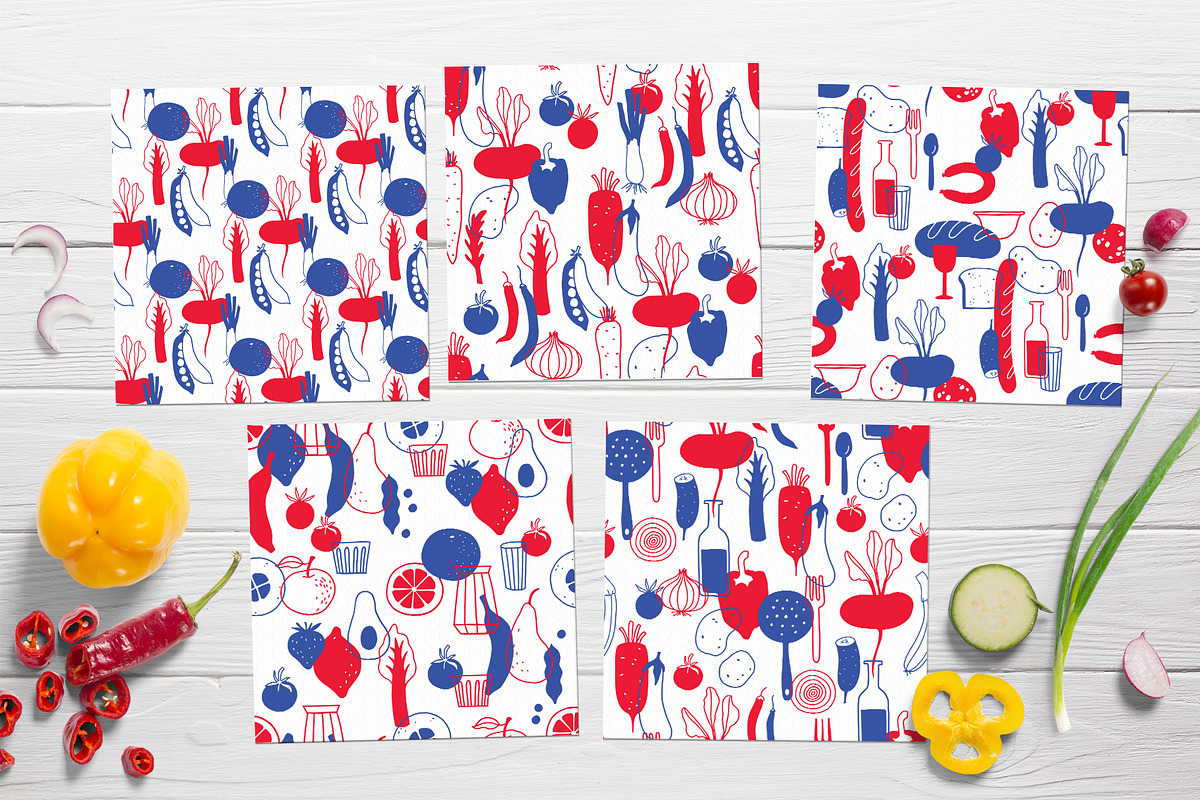 K I T C H E N graphic collection, a Decorative Illustration by Katerina Osa (Photo 4 of 10)
