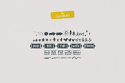 Dueling Peppercorns  + Dingbats, a Sans Serif Font by Callie Rian & Co. (Thumbnail 8 of 9)