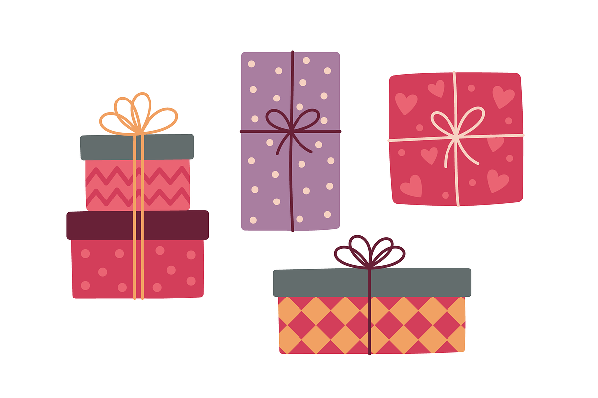 Gift boxes and packagings, an Object Illustration by Cmeree (Photo 3 of 3)