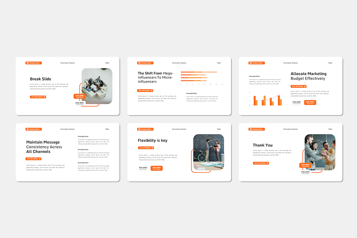 Conquering The Market - PowerPoint, a Presentation Template by QR Design Studio (Photo 3 of 3)