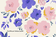 Painterly Floral. Whimsical Patterns, a Pattern Graphic by PaperJamLab (Thumbnail 6 of 12)