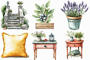 Interior Design Clipart PNG, an Illustration by Libby Wishes (Thumbnail 2 of 7)