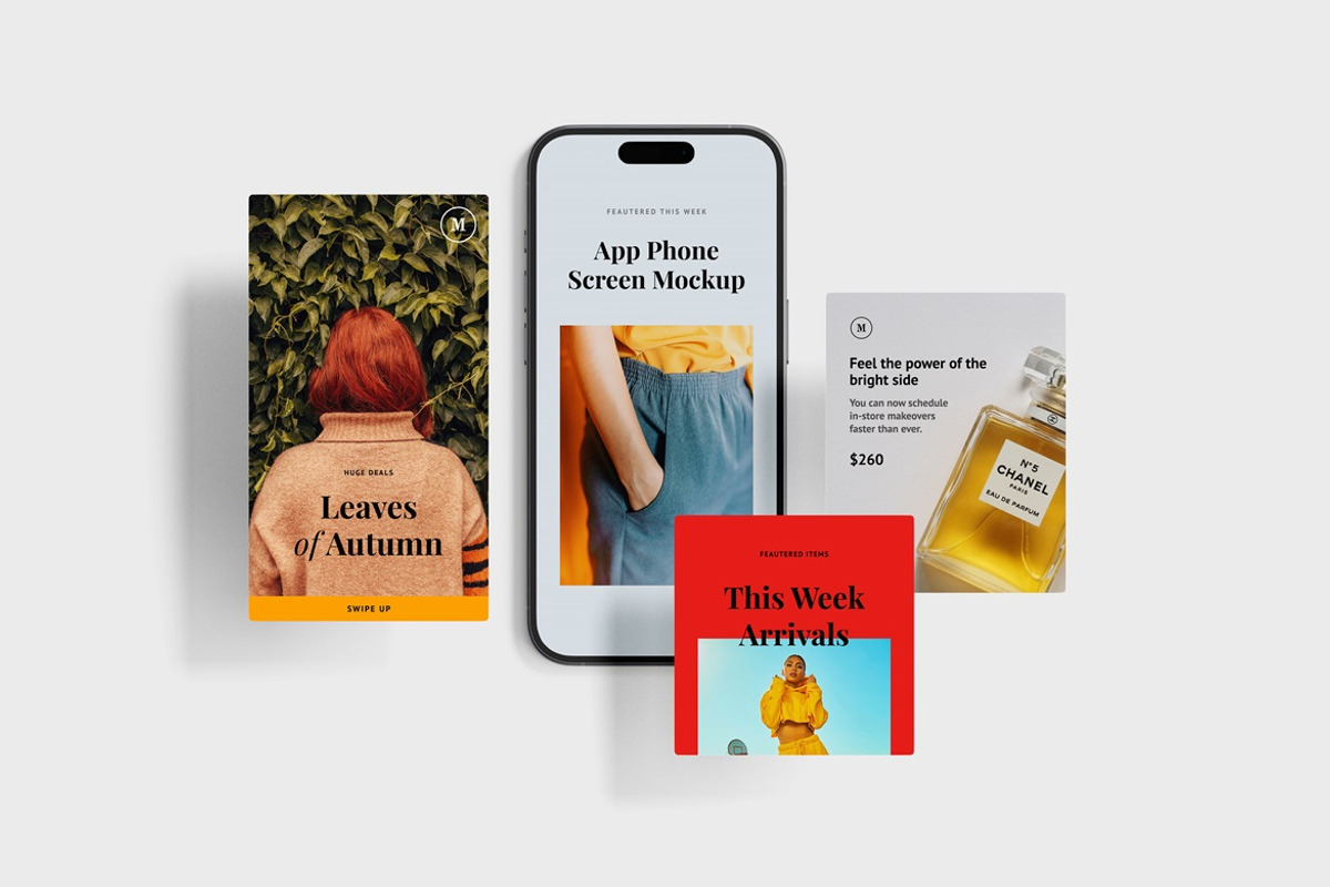 App Phone Screen Mockup Scene, an iPhone Mockup by Cutna Studio (Photo 7 of 12)