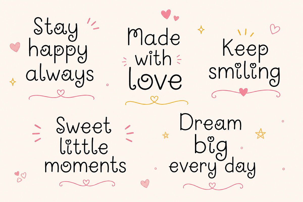 Loopzy, a Handwritten Font by Wow Magic (Photo 5 of 6)