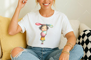 Whimsical Easter Girl Clipart, an Illustration by OK Design (Thumbnail 4 of 6)