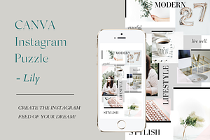 CANVA Instagram Puzzle - LILY