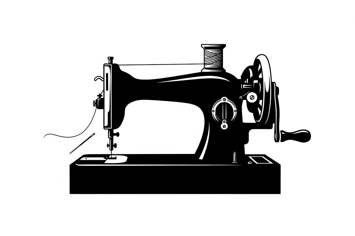 Vintage Sewing Machine Bundle, an Illustration by yasushie (Photo 24 of 31)