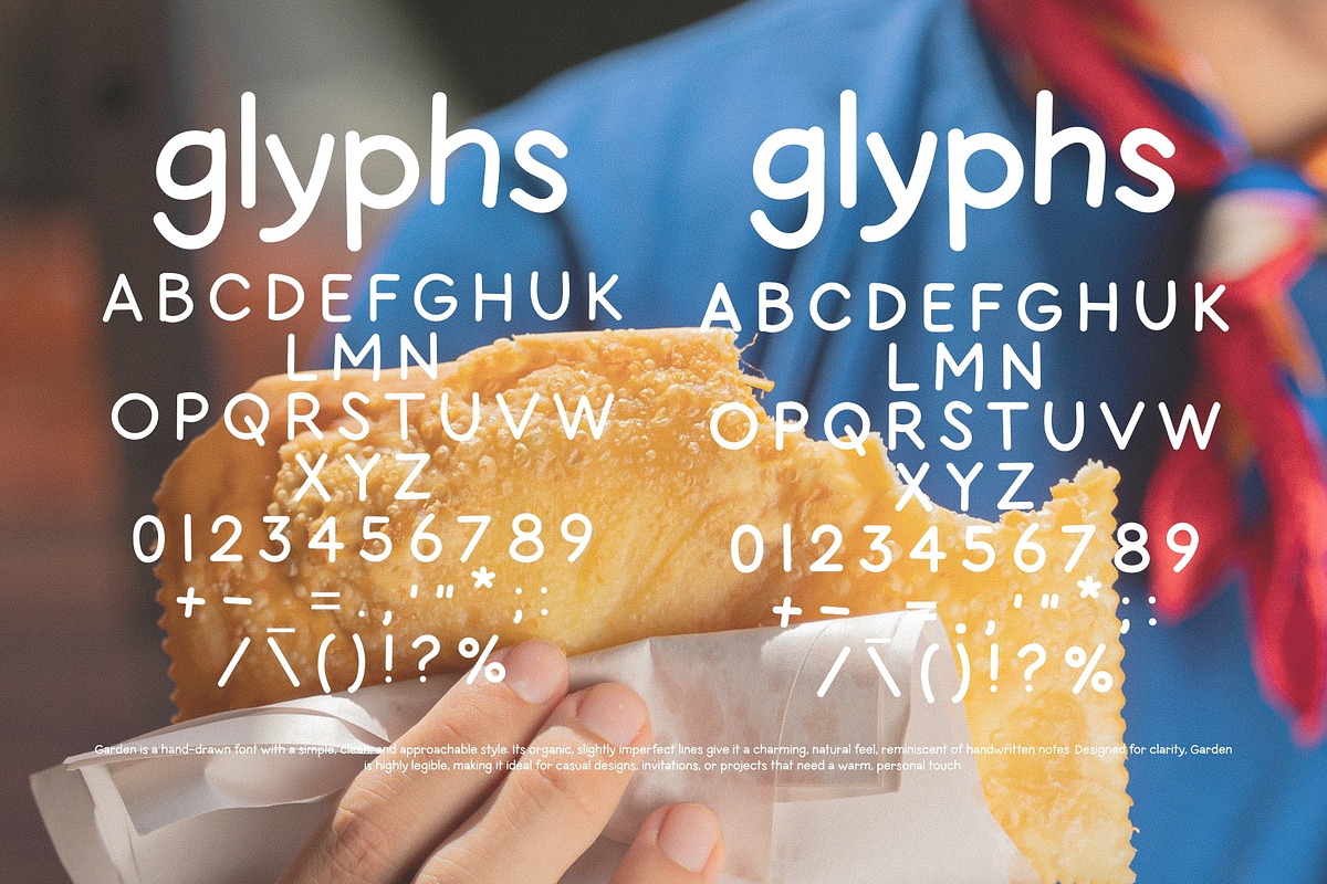 Garden Hand Writen Font, a Handwritten Font by BURSTYPE (Photo 2 of 7)