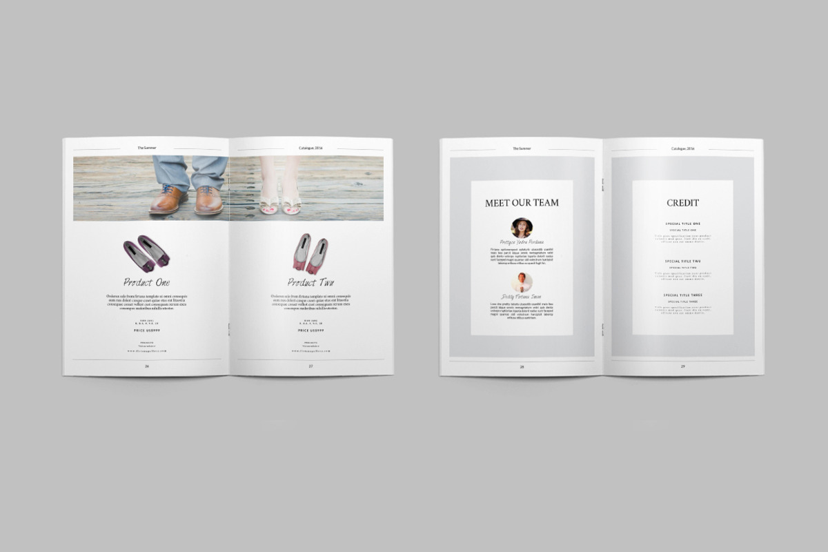 The Summer Catalogue, a Brochure Template by Firtana (Photo 8 of 13)