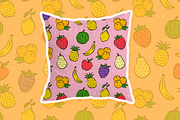 Fruit Seamless Pattern Background, a Pattern Graphic by Mangustudio (Thumbnail 3 of 3)
