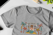 Beach Bachelorette Party Bundle, a Person Illustration by Guavanaboy (Thumbnail 2 of 3)