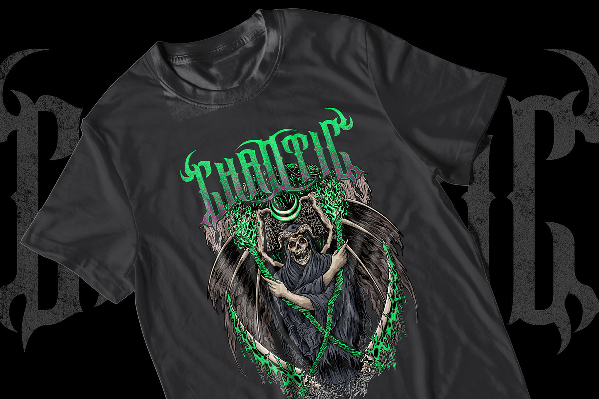 Darksad Typeface, a Blackletter Font by alit design (Photo 2 of 20)