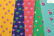 Summer Joy - Seamless Patterns, a Pattern Graphic by InaCorart (Thumbnail 2 of 8)