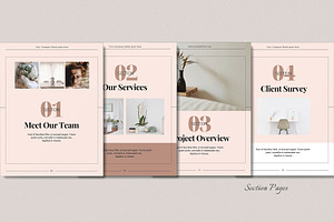 Client Welcome Pricing Packet Canva