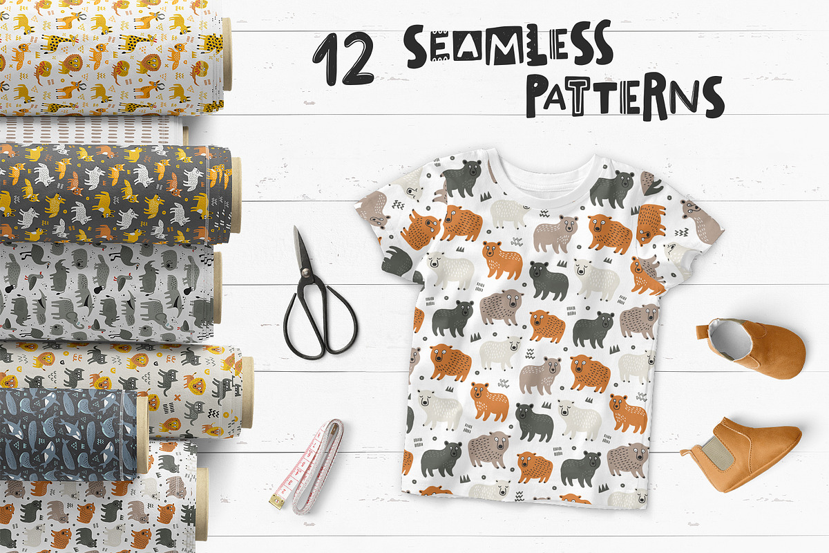 Cute animals of seven continents, a Wallpaper Graphic by Murvin (Photo 4 of 9)