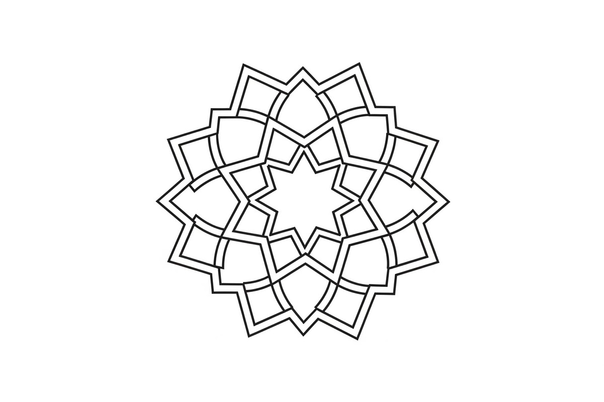 Islamic Mandala Geometric Bundle, an Illustration by Gaye Art (Photo 41 of 51)