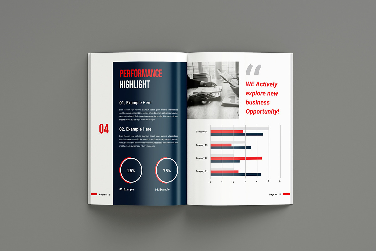 Business Brochure Template, a Brochure Template by Seeing-art (Photo 4 of 11)