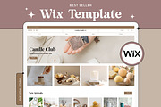 Carolina Candle Co. Wix Template, a Wix Template by Girl Boss From Home (Thumbnail 6 of 6)