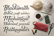 Clarkson Script, a Script Font by Adam Fathony (Thumbnail 8 of 10)