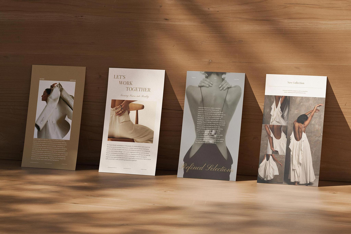 Claire Branding Mockup Collection, a Books & Magazine Mockup by Mockup Line (Photo 6 of 7)