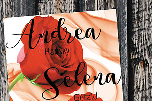 Wedding Invitation Card Set, an Invitation Template by Mariyana