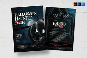 Halloween Flyer Template, a Flyer Template by BrandPacks