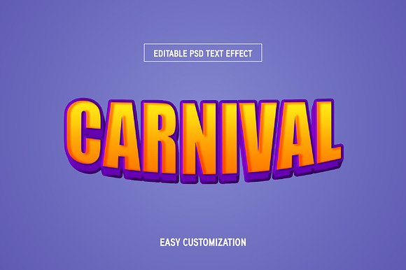 Bold 3D Retro Layered Text Effect