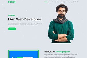 Personal Portfolio Website Template