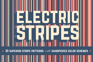 Electric Stripes Pattern