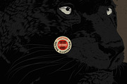 PANTHER - Vector illustration, an Animal Illustration by Artistic & Unique (Thumbnail 3 of 9)