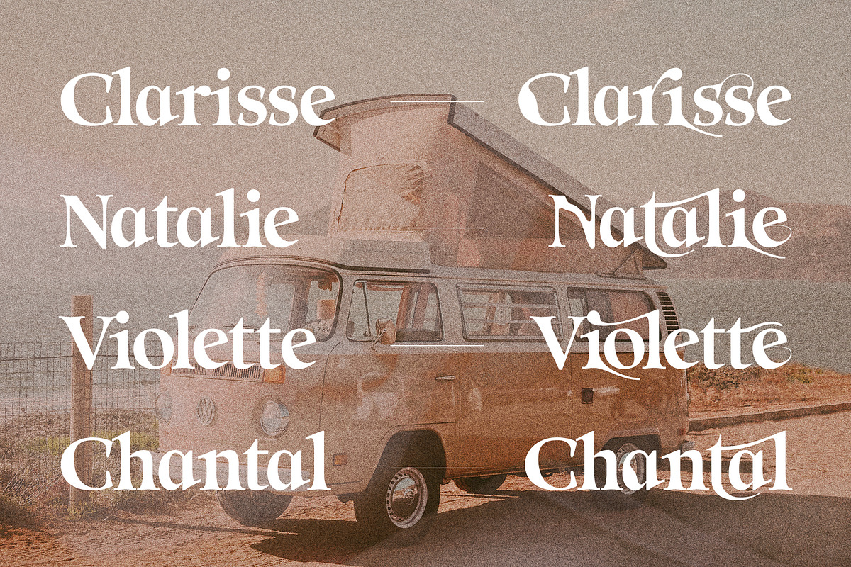 Eighties Nostalgia - Ligature Serif, a Serif Font by SilverStag Type Foundry (Photo 11 of 20)