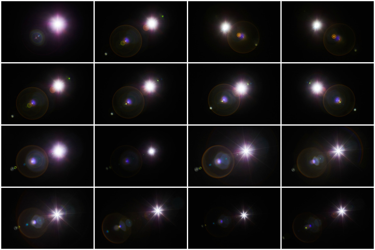 Lens flare overlays, an Object Graphic by ArtuscoDesign (Photo 3 of 3)