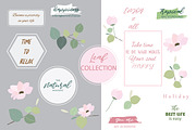 12 cute natural design cards4#, a Card Template by Piixypeach (Thumbnail 5 of 5)