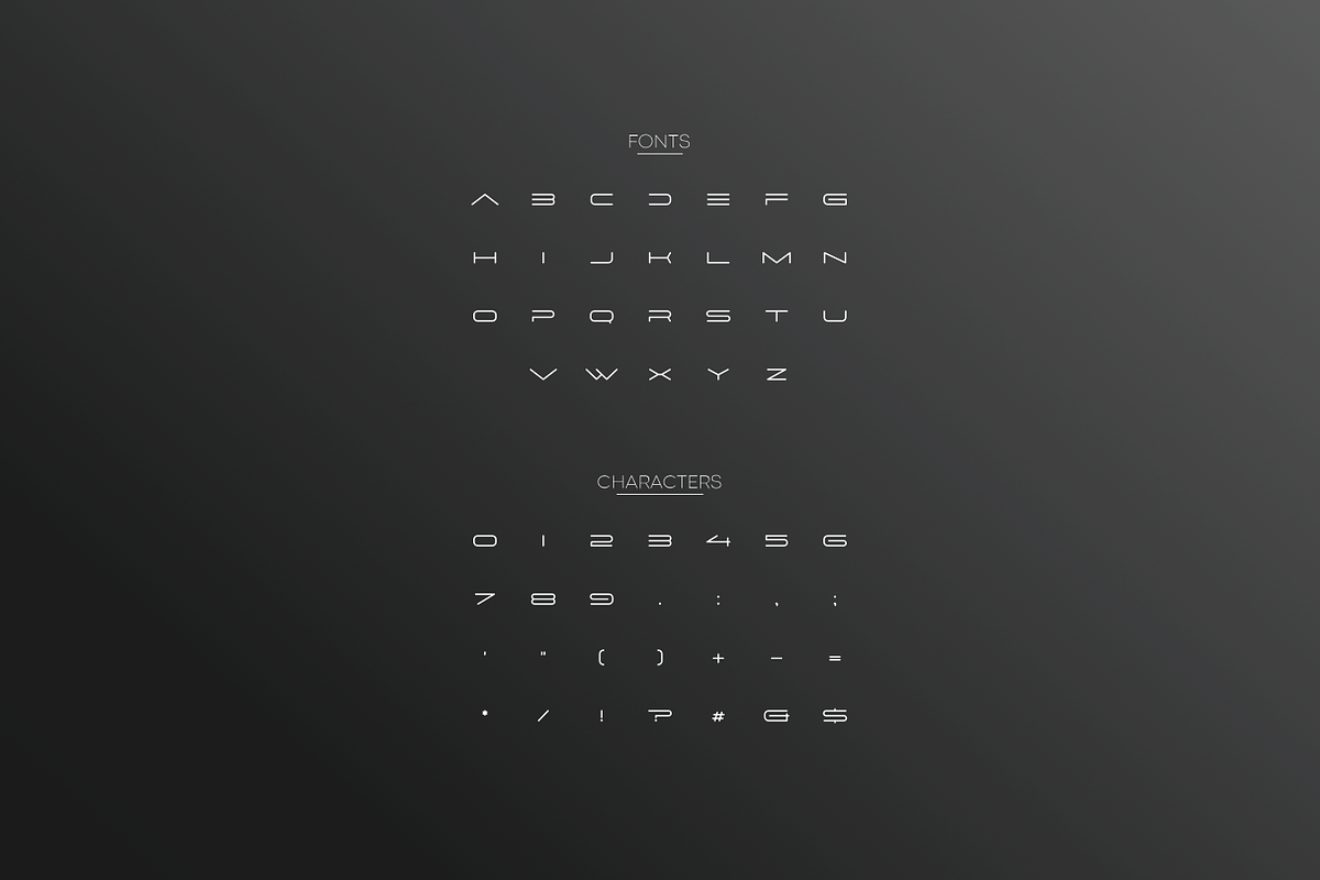 Robotic, a Font by garismantra (Photo 3 of 4)