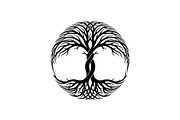 Tree of Life Circle SVG Bundle, an Illustration by Gfx_Store (Thumbnail 10 of 50)