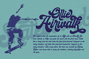 Ginchiest - Retro Bold Script, a Script Font by Ridha-38.lineart (Thumbnail 5 of 14)