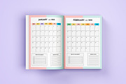 2025 Home Management Binder Canva, a Stationery Template by Designmela01 (Thumbnail 2 of 5)