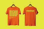 Hanging T-Shirt Mockup, a Shirt Mockup by sagesmask.com (Thumbnail 2 of 3)
